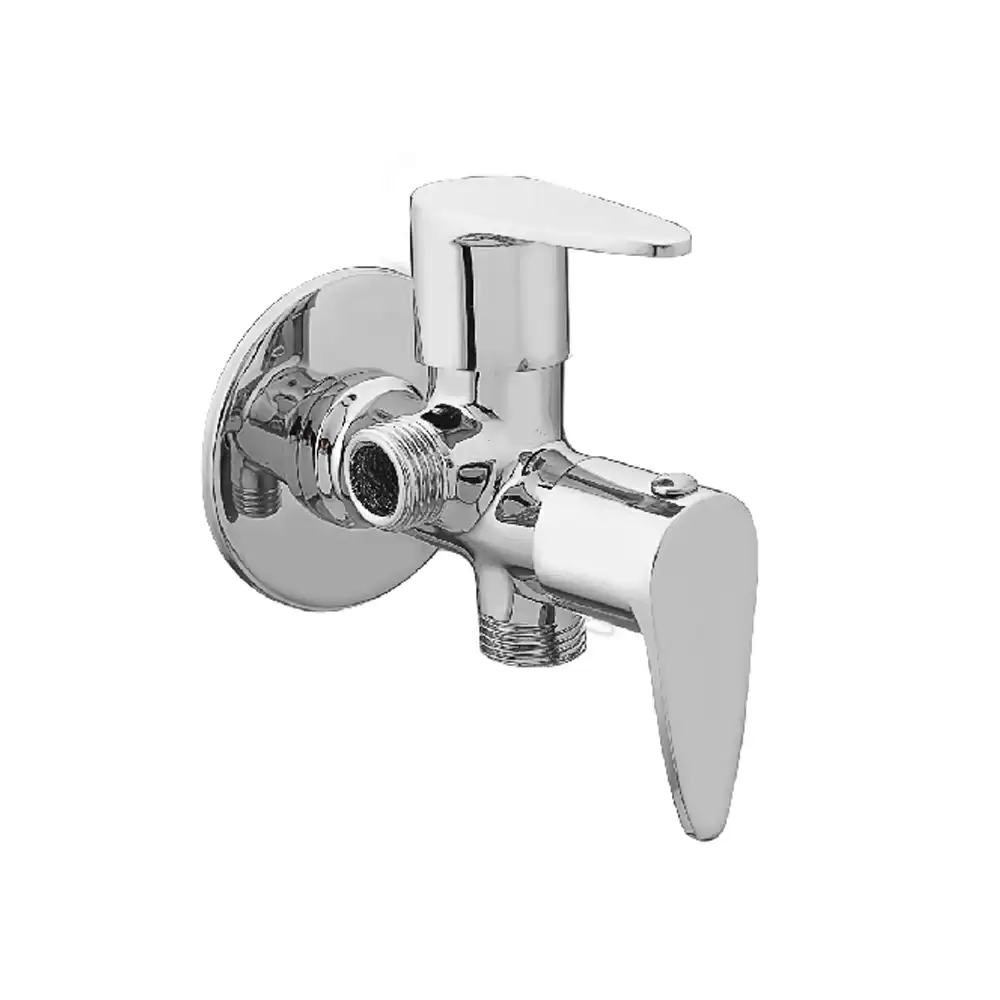 Aquee Wignet 2 Way Angle Valve with Flange - Chrome