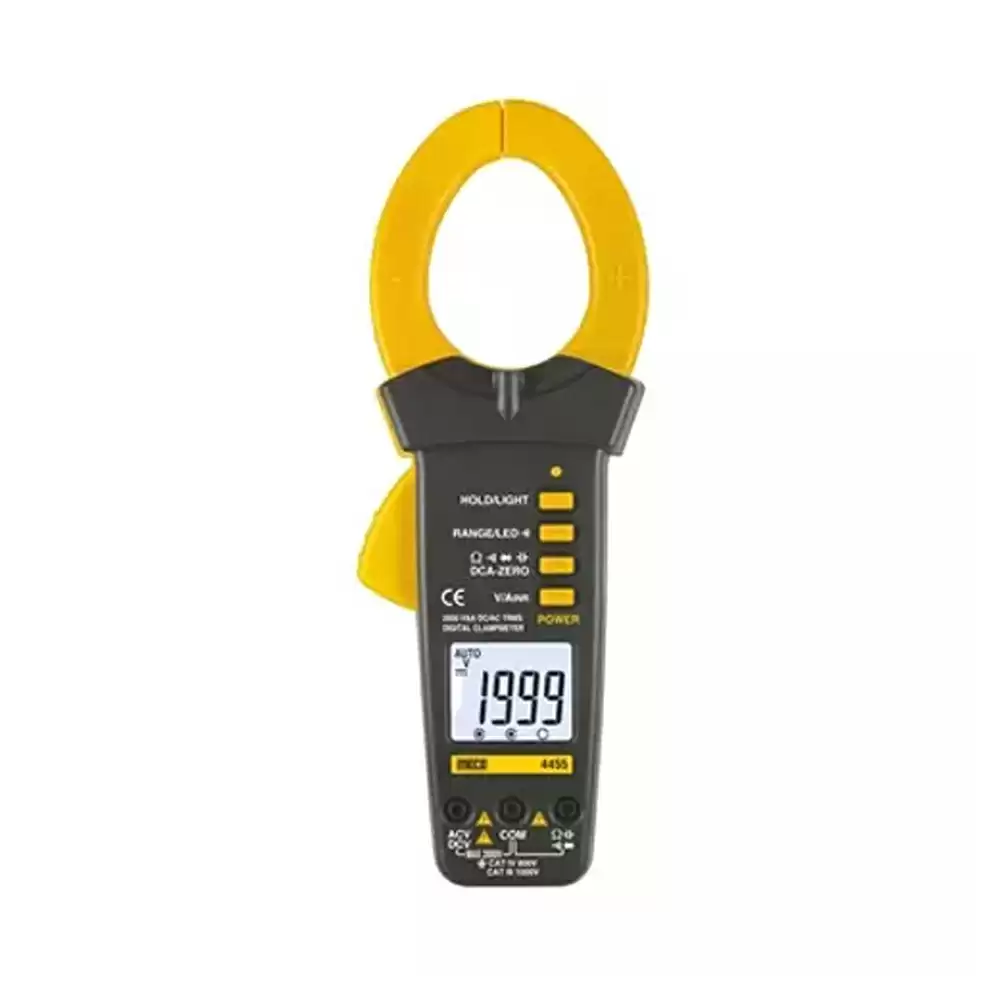 Meco 1999 Counts 2000 Amp Manual Ranging Clamp Meter