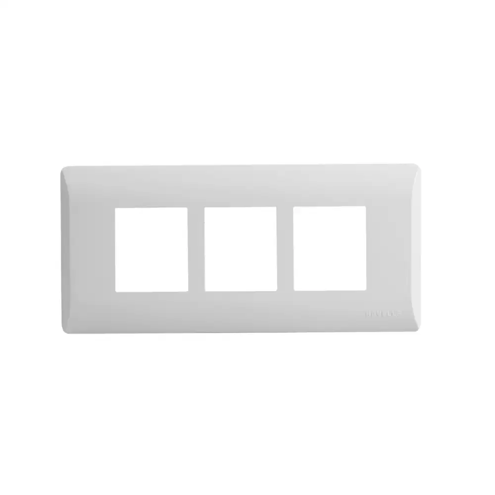 Havells Coral 6 Module Cover Plate - Plus White