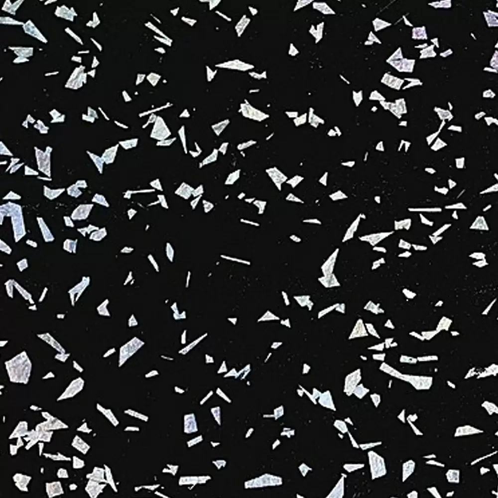 Manilam 3560 Glitter & Sparkle MGS 1 mm Laminate (8 L x 4 W) Feet - (Black Mosaic)