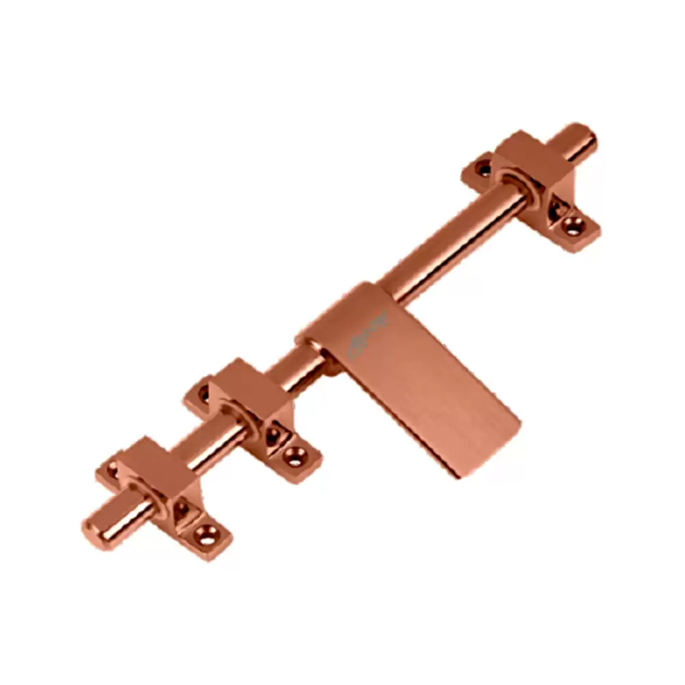 Arrow By Jolly Classic Latch Stainless Steel 202 Door Aldrop (8 Inch x 12 mm) - Rose Gold Finish