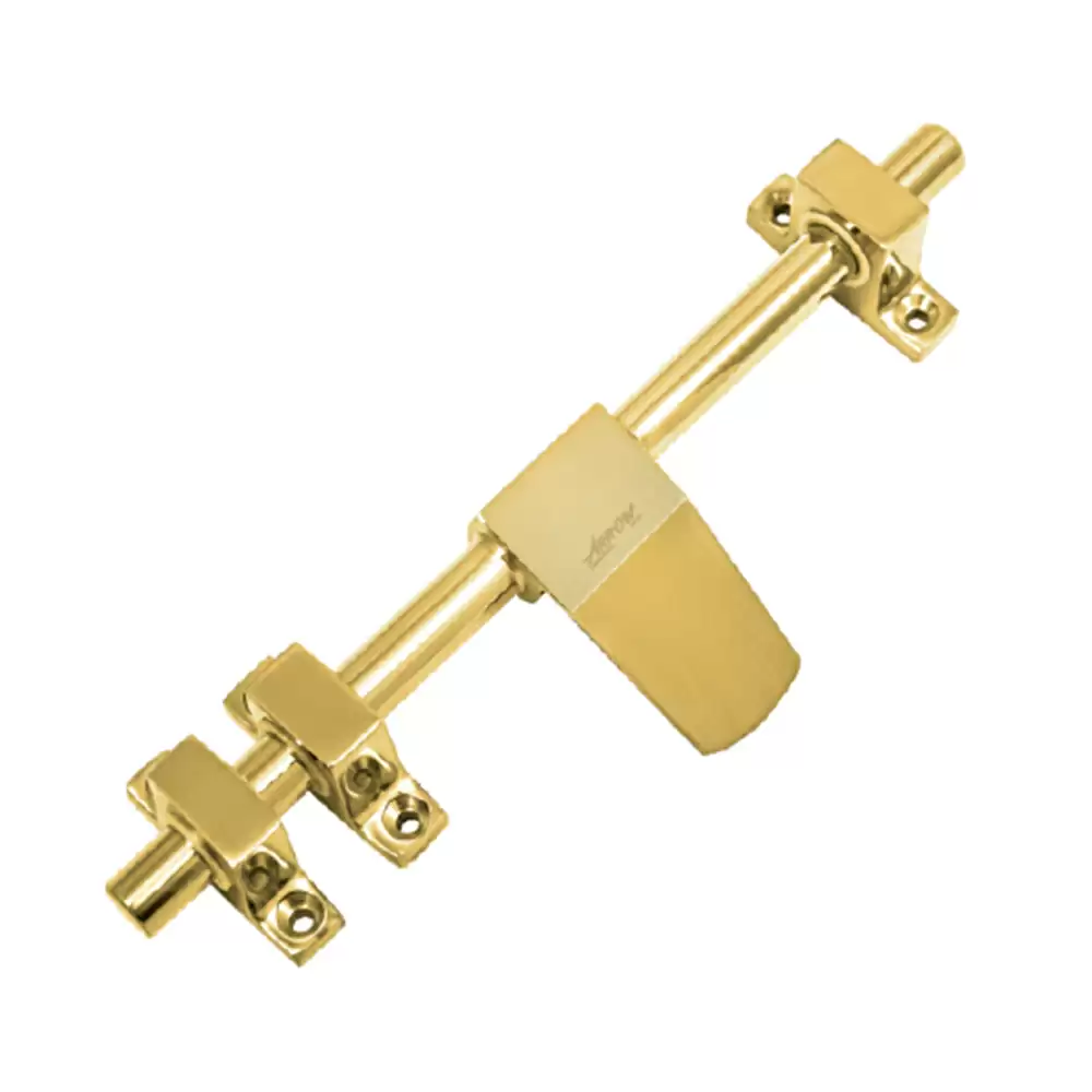 Arrow By Jolly Hued Latch Stainless Steel 202 Door Aldrop (10 Inch x 12 mm) - PVD Gold Finish