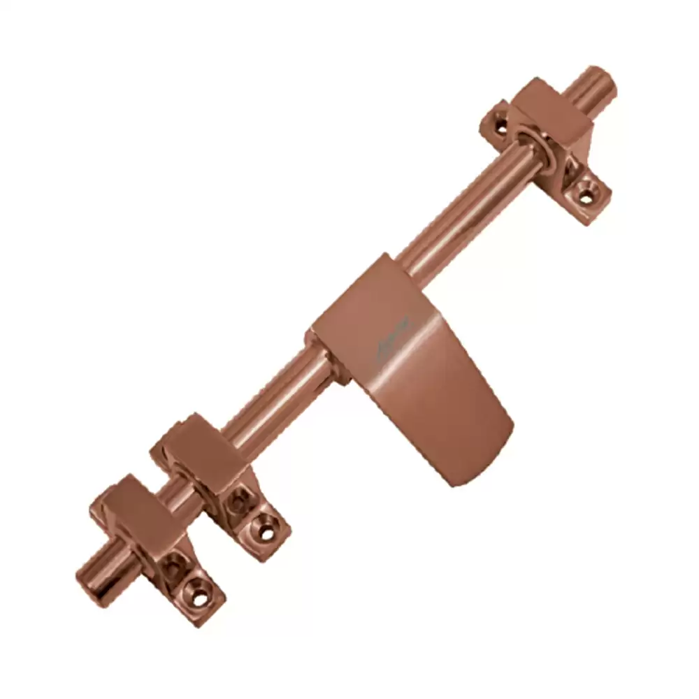 Arrow By Jolly Hued Latch Stainless Steel 202 Door Aldrop (8 Inch x 12 mm) - Rose Gold Finish