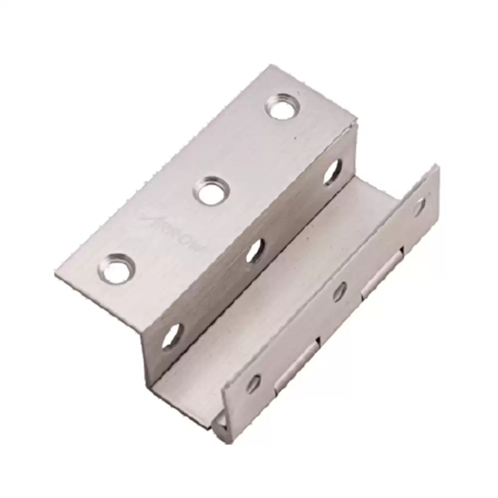 Arrow By Jolly Ligne Stainless Steel 202 Welded L Type Butt Hinge (75 x 13 x 6) mm - Rustoline Finish