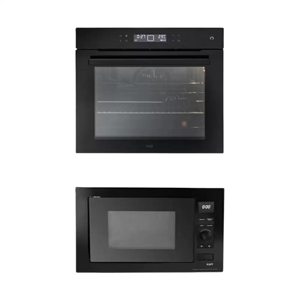 Kaff OV 81 TC BLN (Touch Control, 81 L) Built-In Oven & KB 5A (Push Button & Knob Control, 34 L) Built-In Microwave - Combo