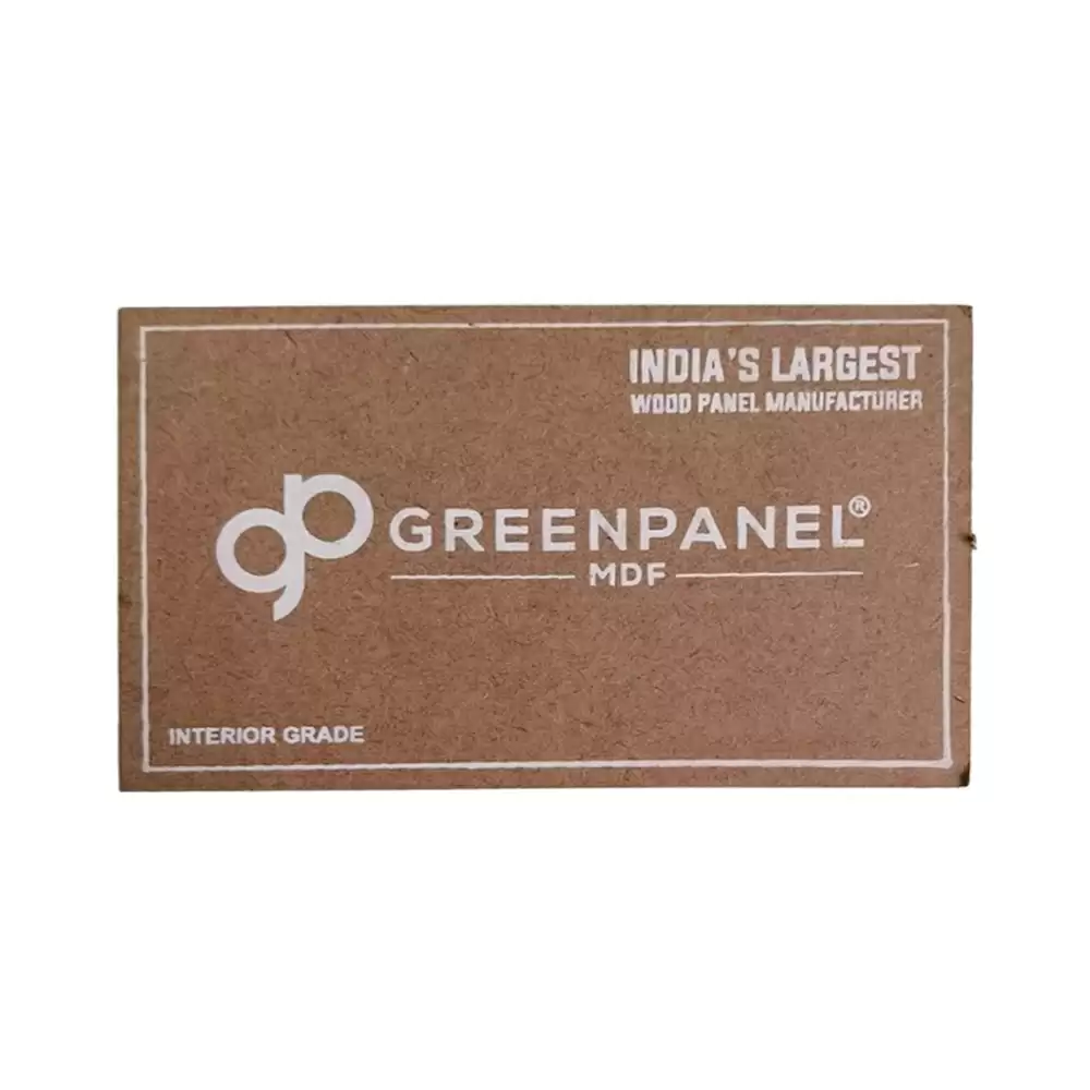 Greenpanel 4.6 mm Thick Interior Grade Plain MDF Board (8 L x 4 W) Feet