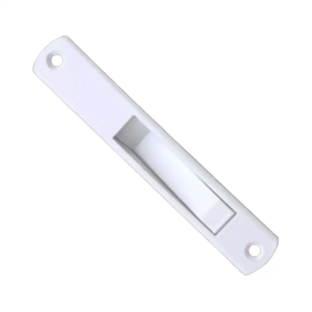 uPVC Sliding Window Handle - McCoy TL-1 Touch Lock With Hook - Left (White) - McCoy 8M