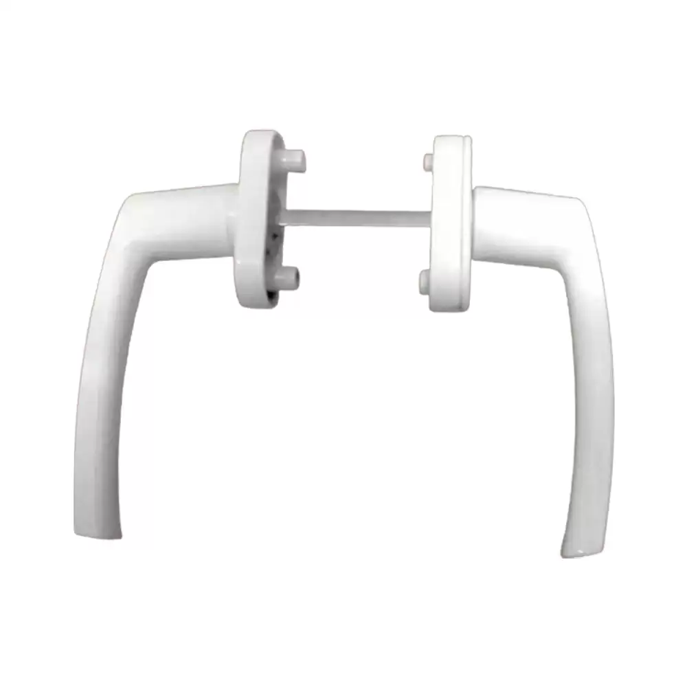 uPVC Casement Door Handle - McCoy CDH-1 White - McCoy 8M