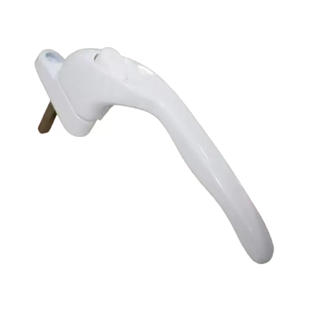 Push Button Handle for uPVC Casement Windows - McCoy PBH-1 -White Right - McCoy 8M