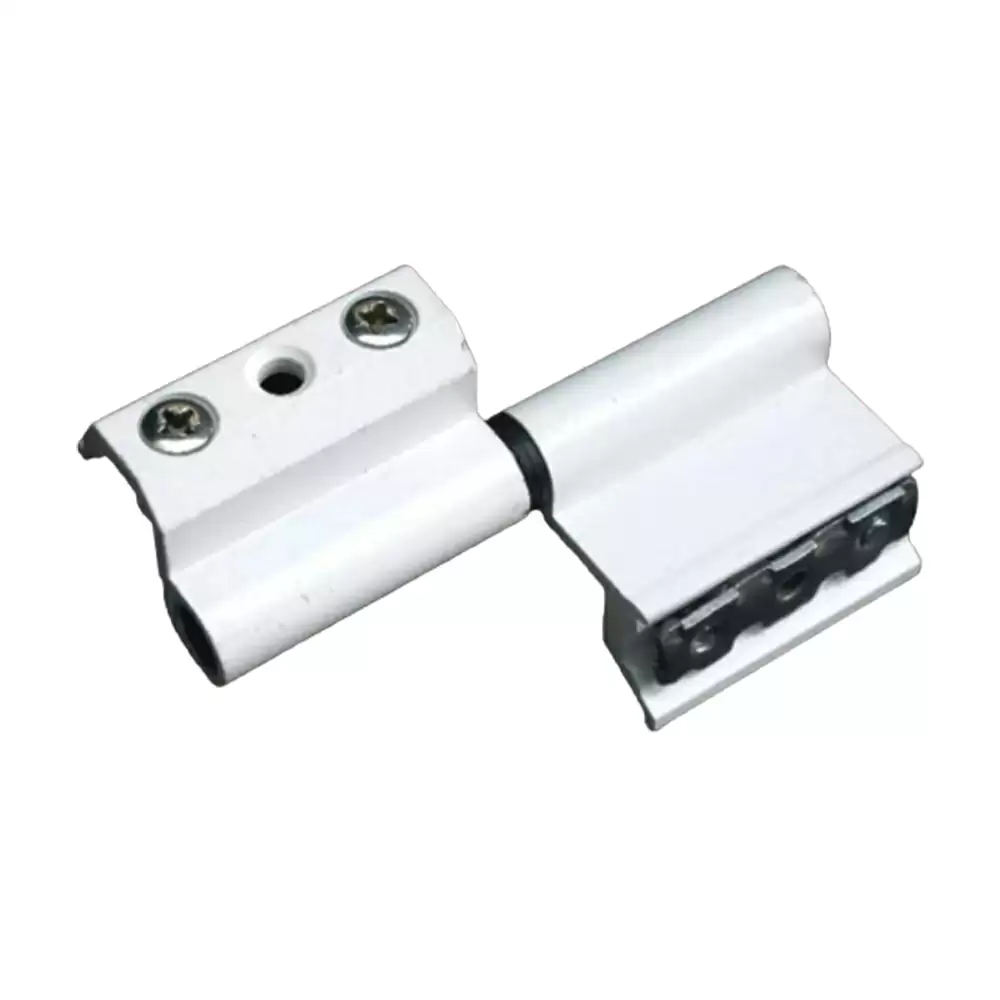 Butt Hinge for Aluminium Casement Windows - Euro Groove - McCoy BH-E - White - McCoy 8M