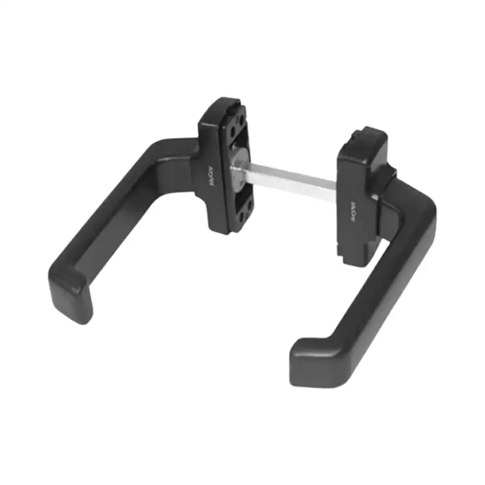 Mortise Door Handle Set For Aluminium & UPVC Casement Door - Series - McCoy DHM - Black - McCoy 8M