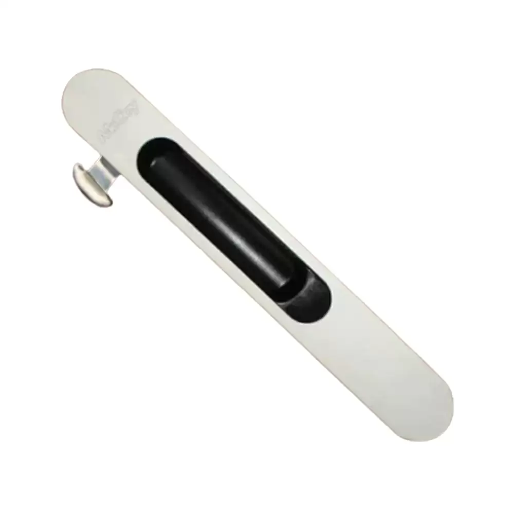 (Pack of 100) Sliding Lock For Aluminium Sliding Windows Series - McCoy Tiny - White - McCoy 8M