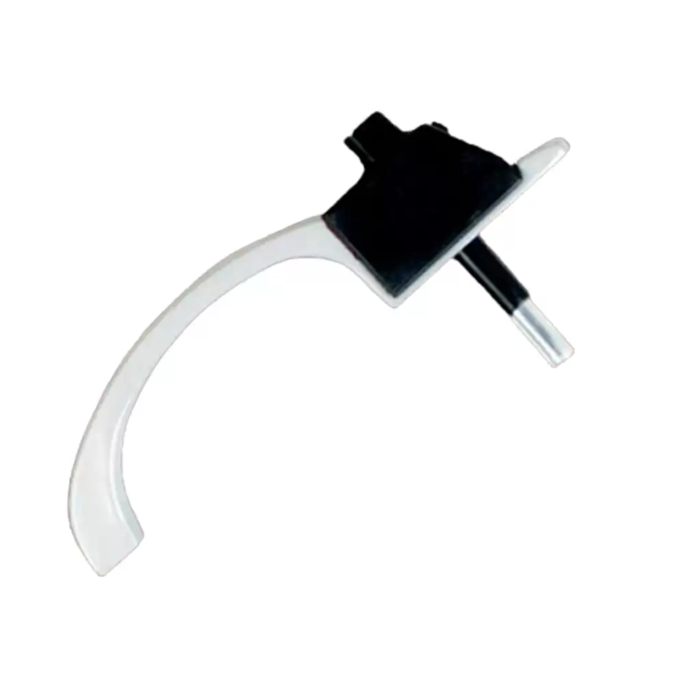 Central Locking Handle For Aluminium Sliding Windows - Series - McCoy SL-CPB - White - McCoy 8M