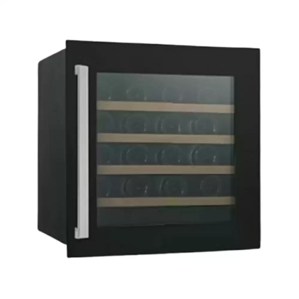 Kaff WC92BI 36 Bottles Touch Control Built-in Wine Cooler (Inner Glass With UV Protection), Black