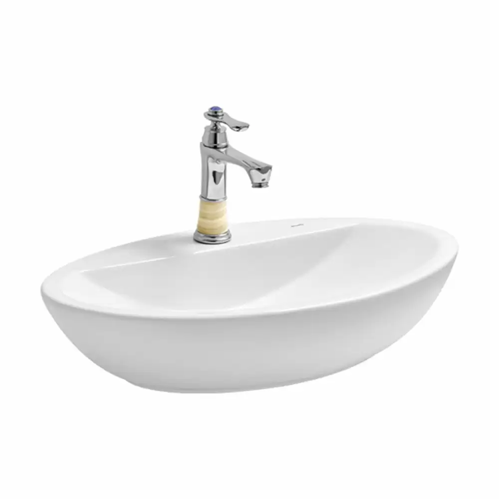 Cera Senator Sandra Tabletop Wash Basin - Snow White