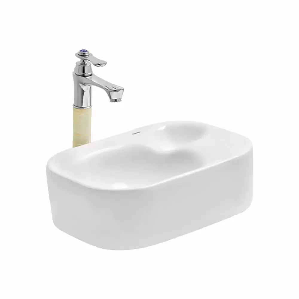 Cera Senator Sancho Tabletop Wash Basin - Snow White