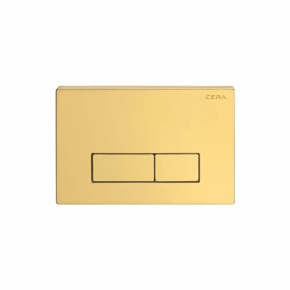 Cera Lustre H Type Flush Plate - French Gold