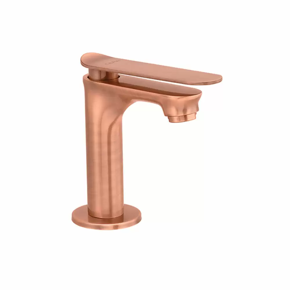 Cera Lustre Brooklyn Pillar Cock with Aerator - Antique Copper