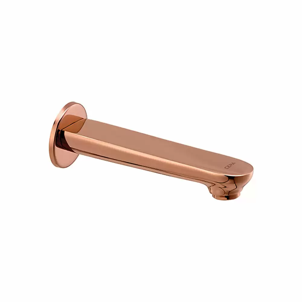 Cera Lustre Brooklyn Bath Tub Spout with Wall Flange - Rose Gold