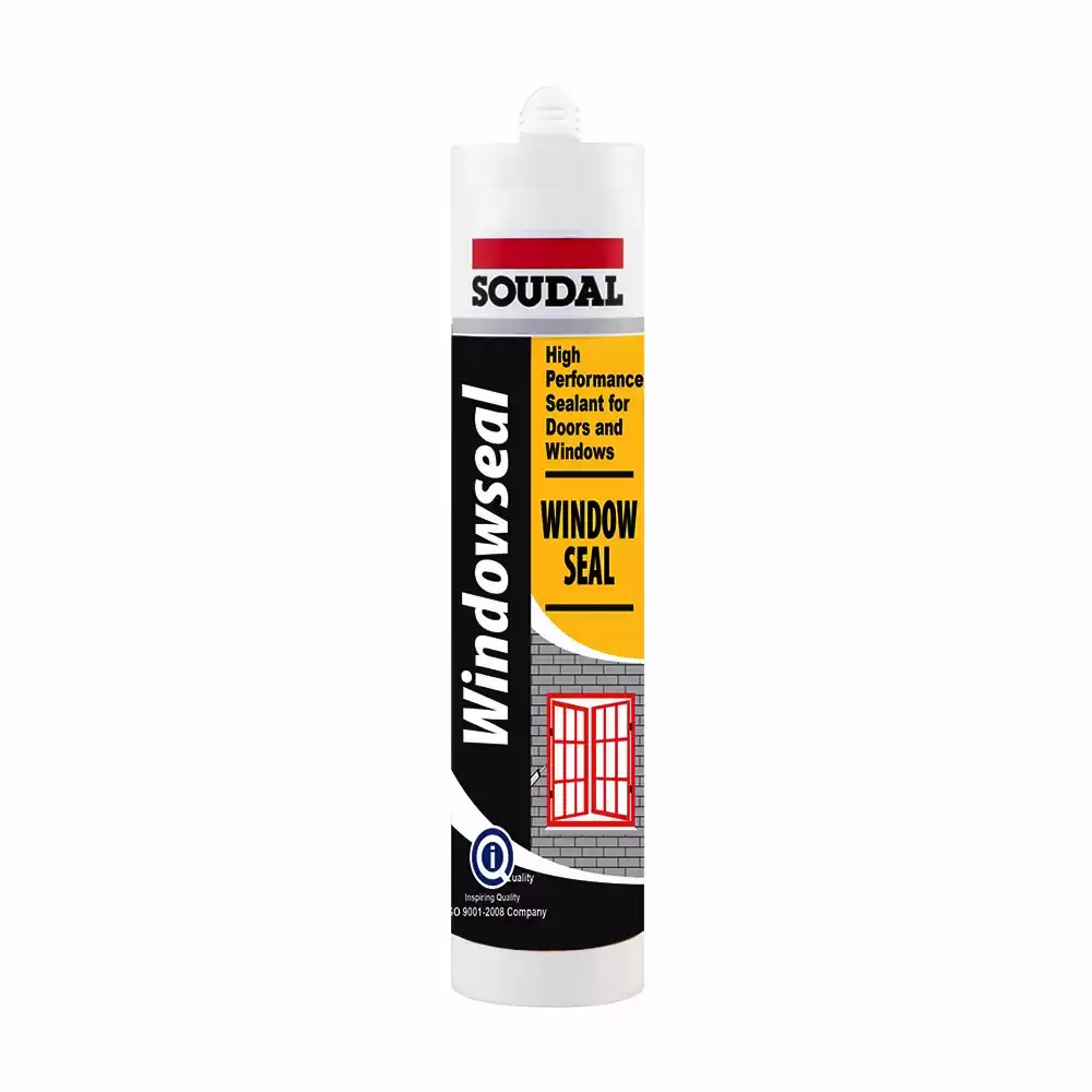 Soudal Windowseal Siliconized Acrylic Sealant - White (270 ml)