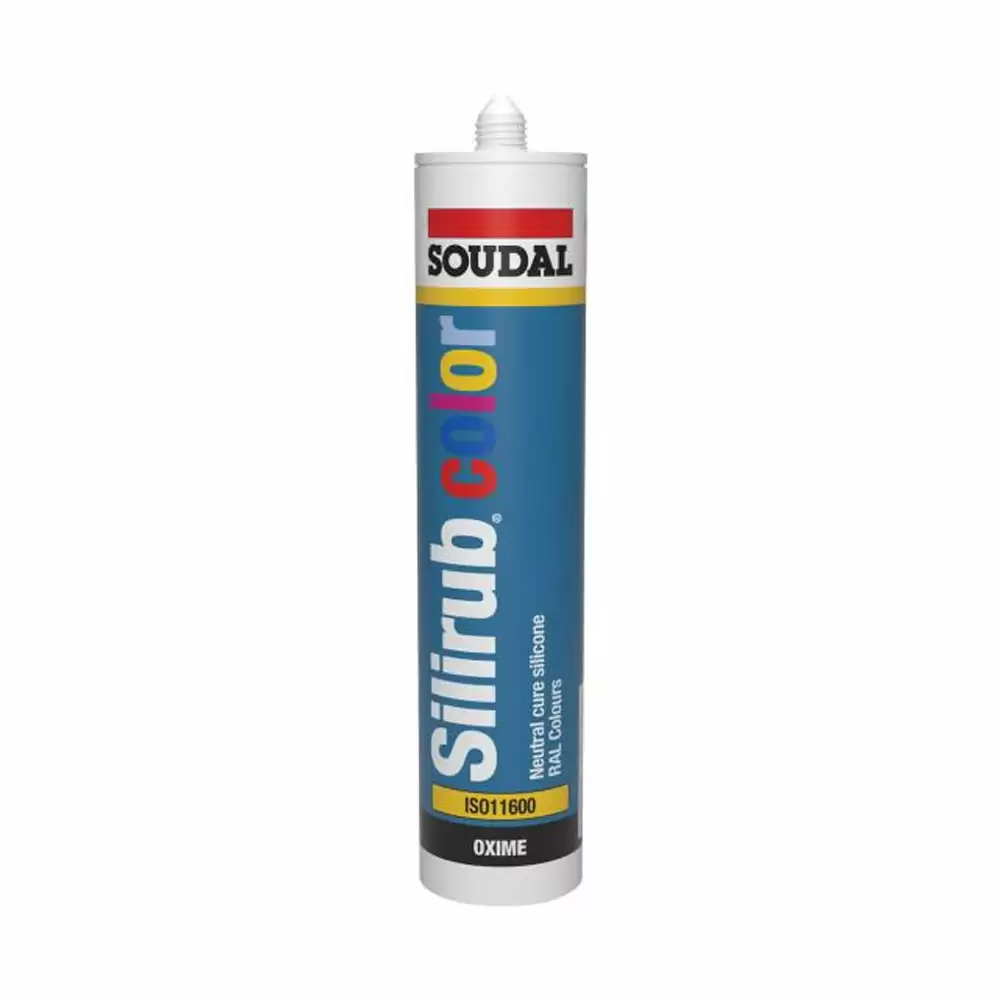 Soudal Silirub Color Neutral Silicone Sealant - Ivory (280 ml)