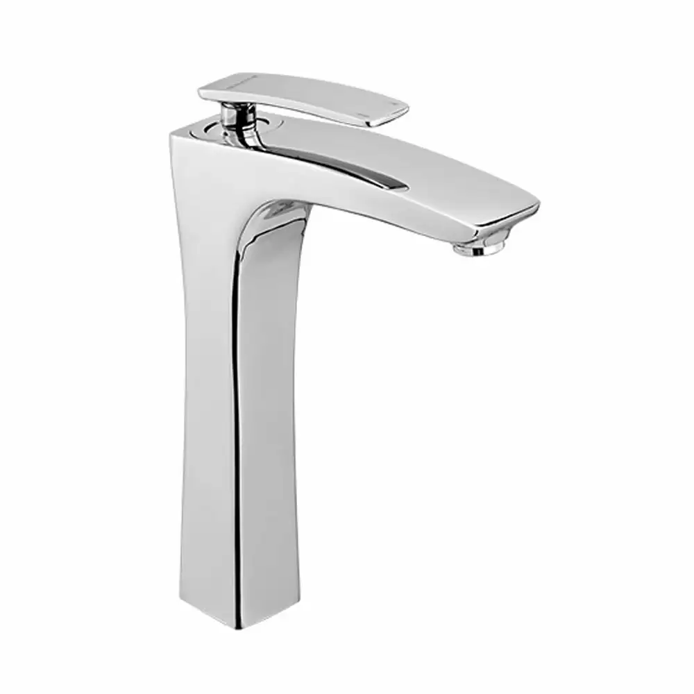 Cera Senator Samson Single Lever Tall Basin Mixer - Silver