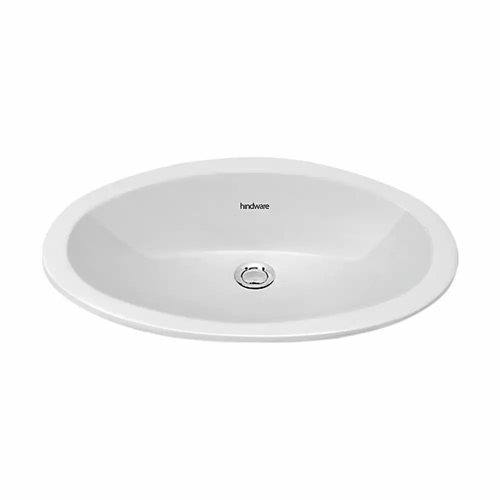 Hindware Oval Counter Top Wash Basin - Star White