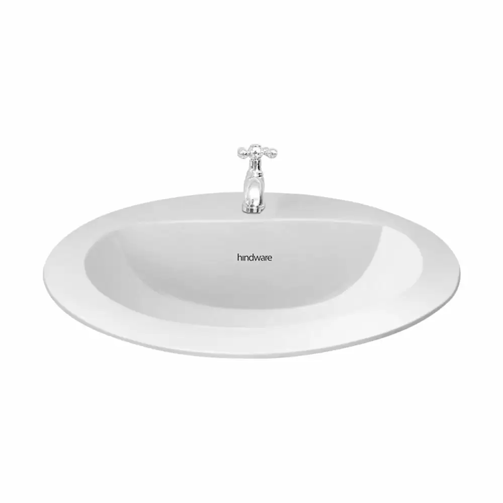 Hindware Vienne Counter Top Wash Basin - Star White