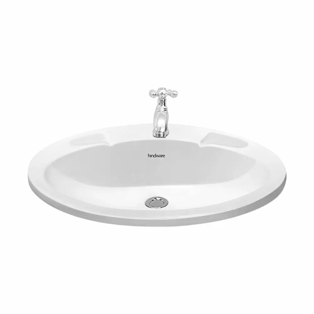 Hindware Rhapsody Counter Top Wash Basin - Star White