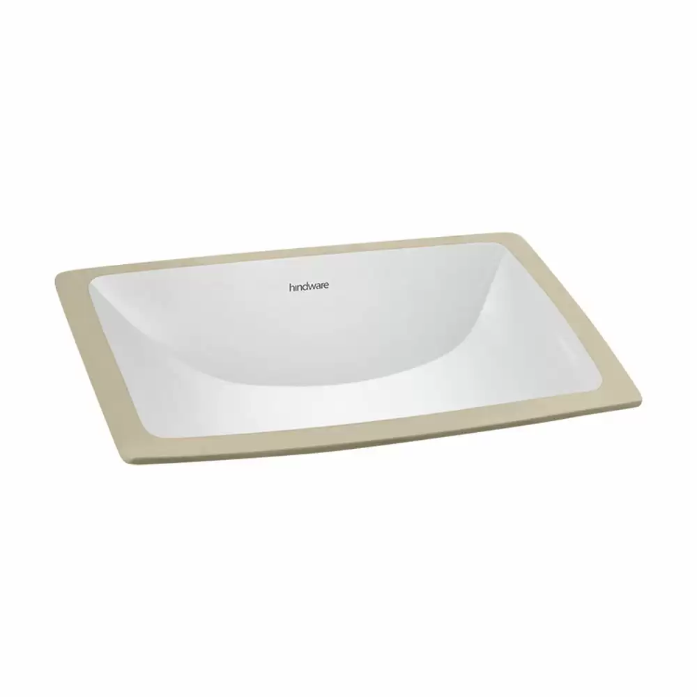 Hindware Garnet Under Counter Wash Basin - Star White