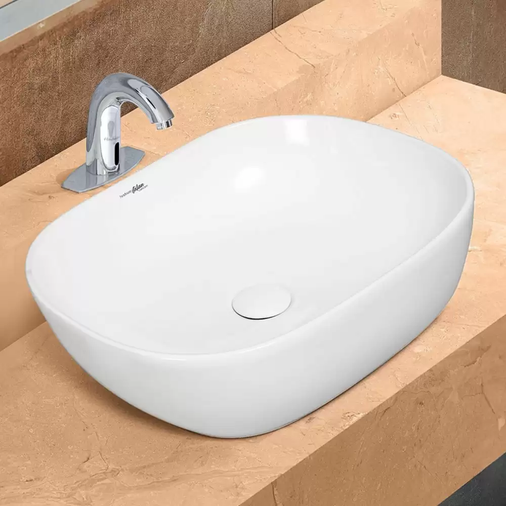 Hindware Italian Collection Amazon Mini Over Counter Wash Basin - Star White