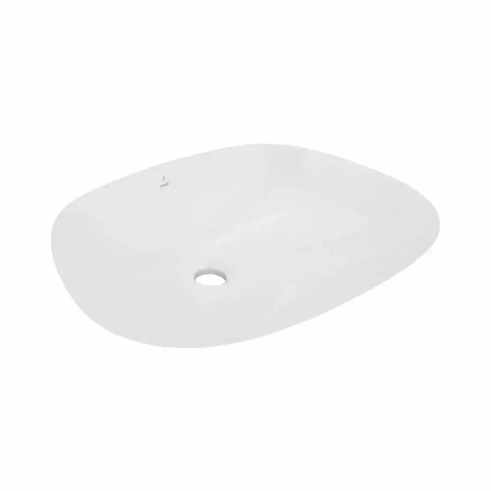 Jaquar Arc Under Counter Wash Basin with Fixing Accessories - White