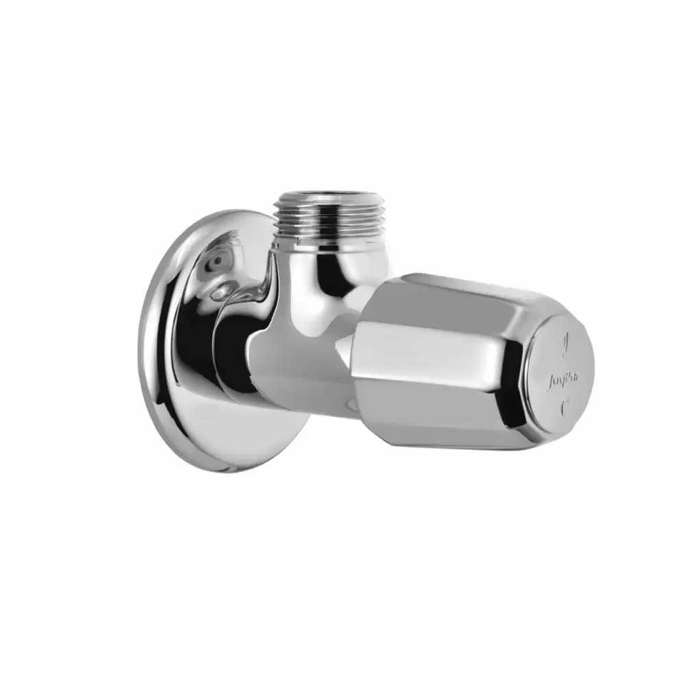 Jaquar Continental Prime Angular Stop Cock with Wall Flange - Chrome