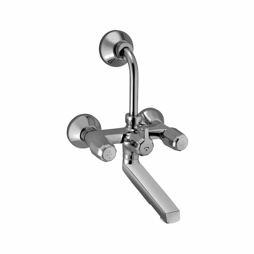 Jaquar Continental Prime Wall Mixer with Provision for Overhead Shower - Chrome