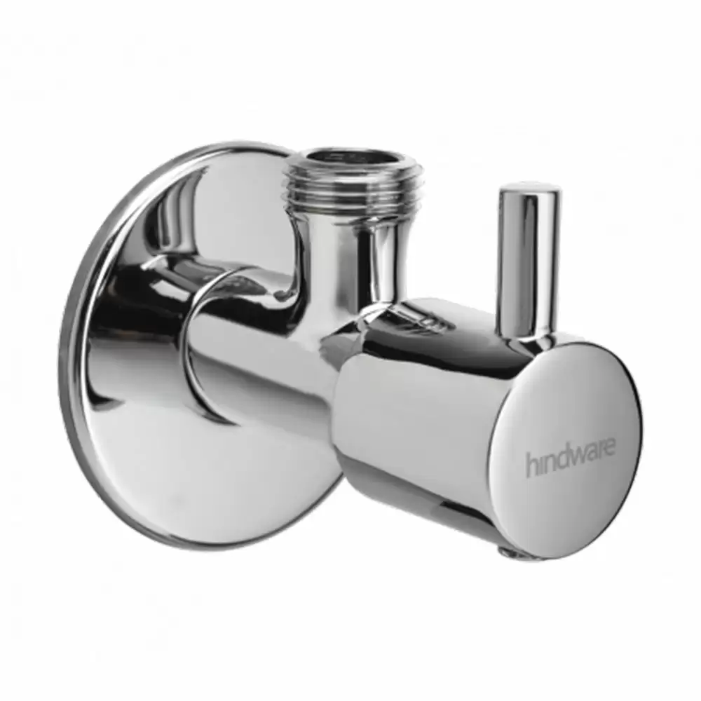 Hindware Angular Stop Cock without Wall Flange - Chrome