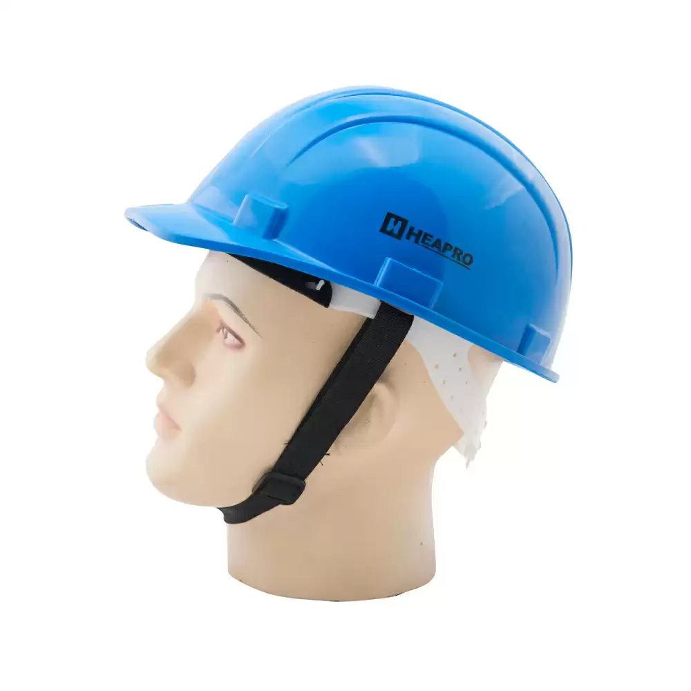 Heapro HR-001 Ratchet Safety Helmet, Blue