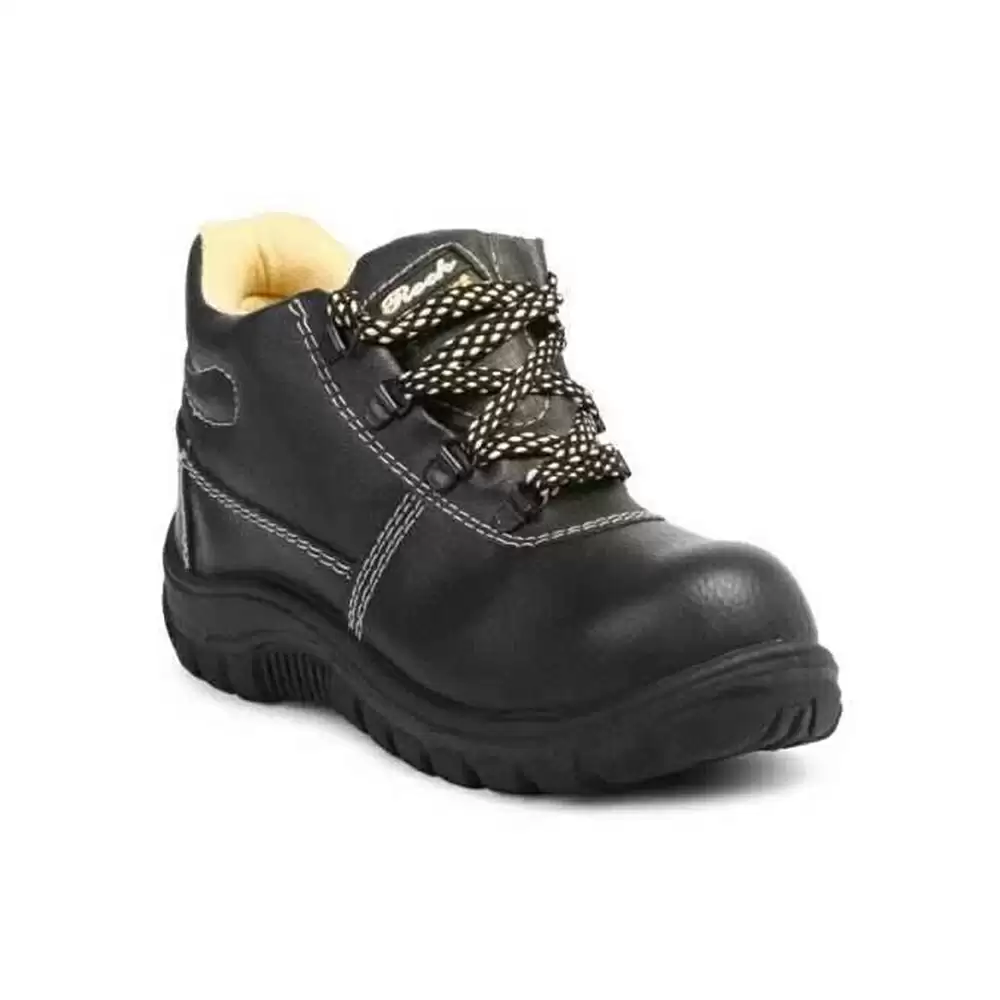 Safari Pro Tyson Steel Toe Work Safety Shoes, Size-9 (Black)