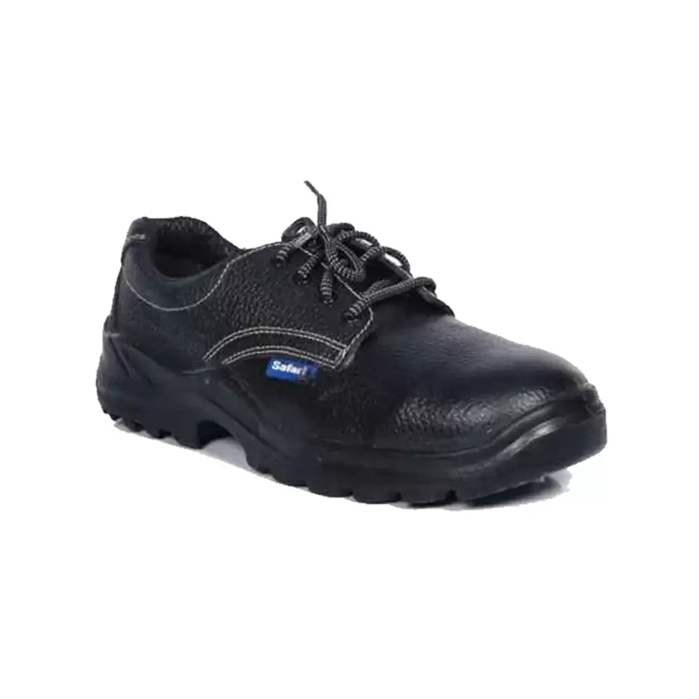 Safari Pro A-999 Steel Toe Work Safety Shoes, Size-6 (Black)