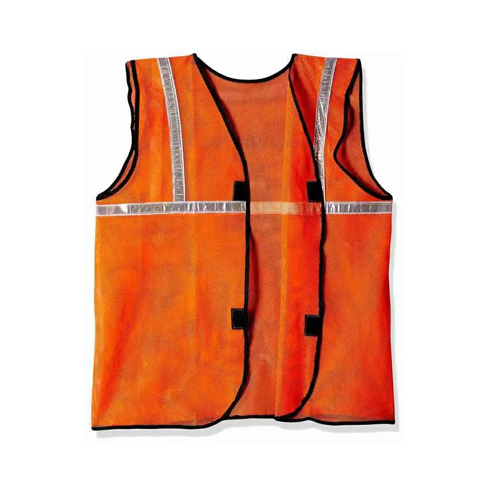 Safari Pro 1 Inch Mesh Type Reflective Safety Jacket, Orange