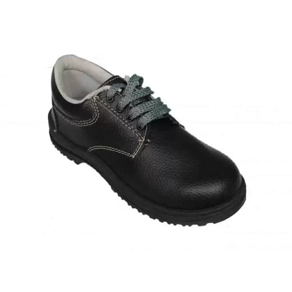 Safari Pro Polo Steel Toe Labour Safety Shoes, Size-10 (Black)