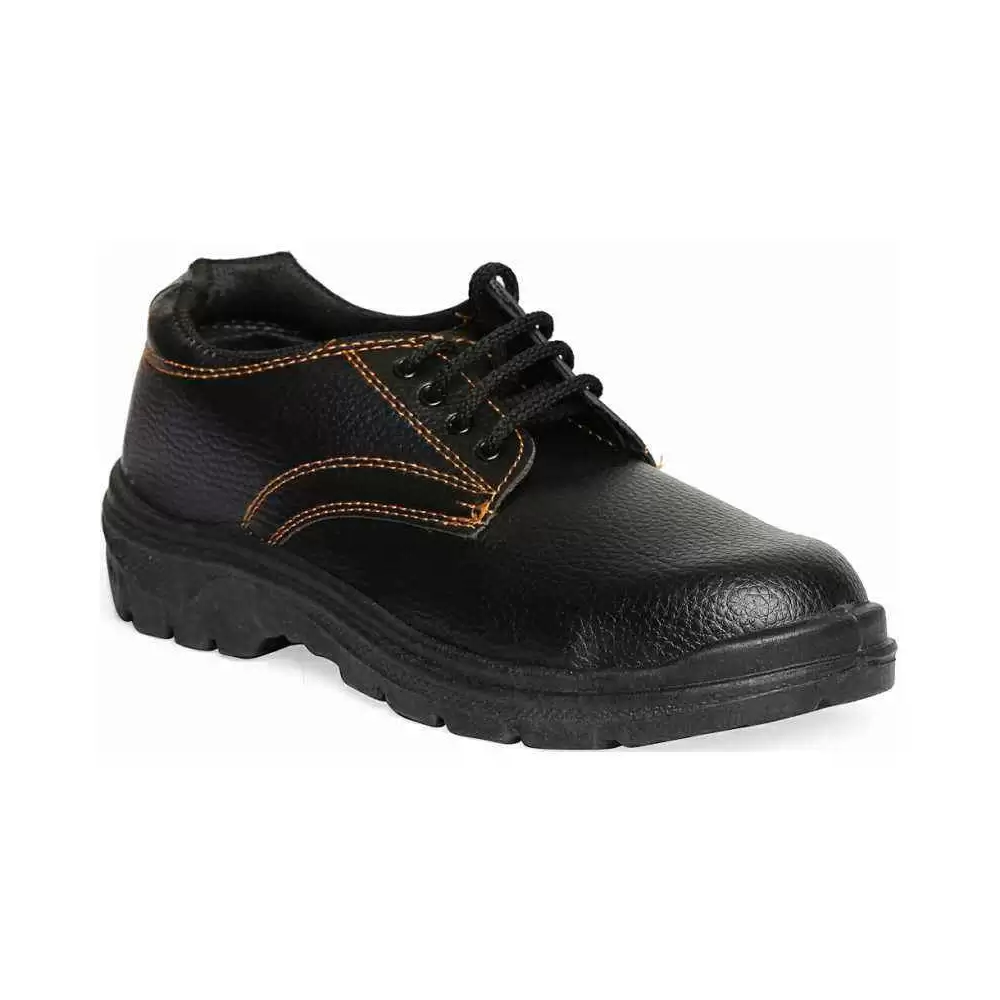 Safari Pro Safex Plus Steel Toe Work Safety Shoes, Size-10 (Black)