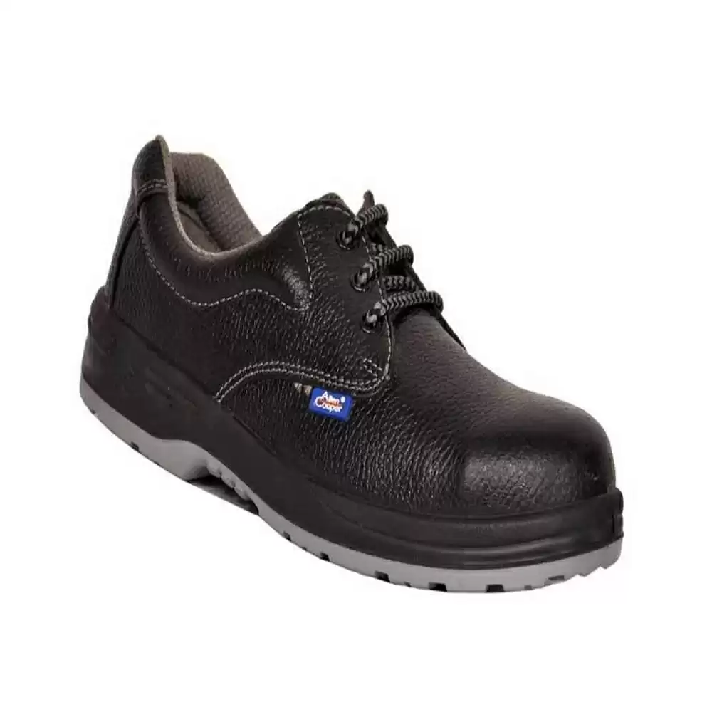 Allen Cooper AC 1143 Antistatic Work Safety Shoes, Size-8 (Black)