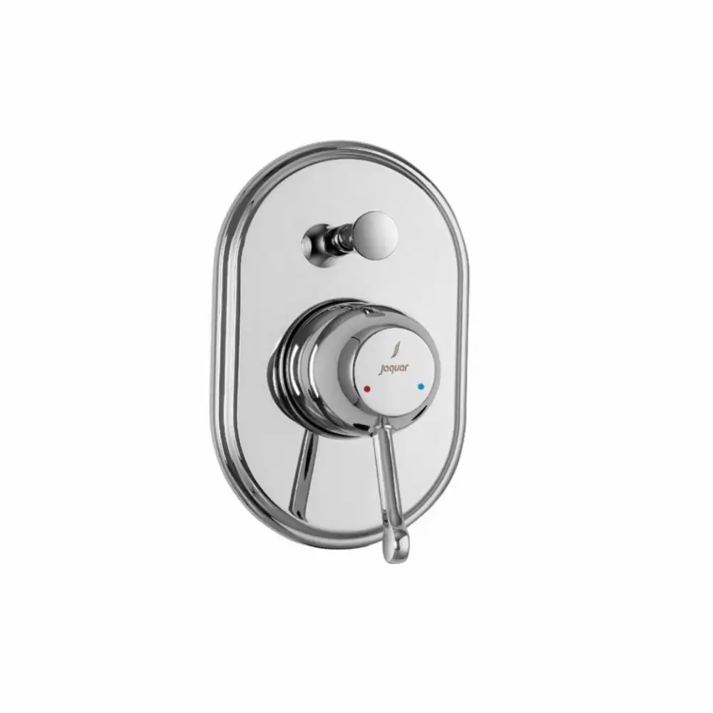 Jaquar Queen's Prime Exposed Part Kit of Single Lever Hi Flow Wall Mount Diverter - Chrome