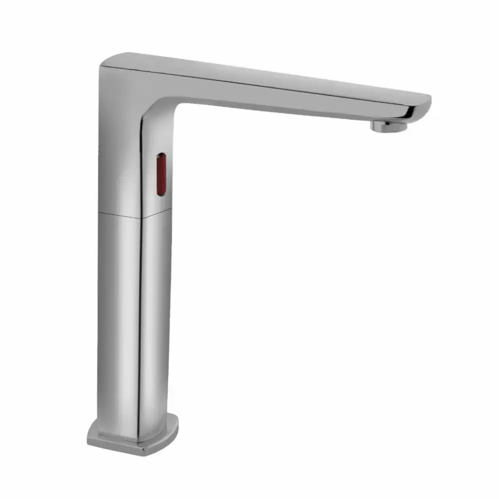 Jaquar Kubix Prime Battery Operated Tall Boy Sensor Tap for Wash Basin - Chrome