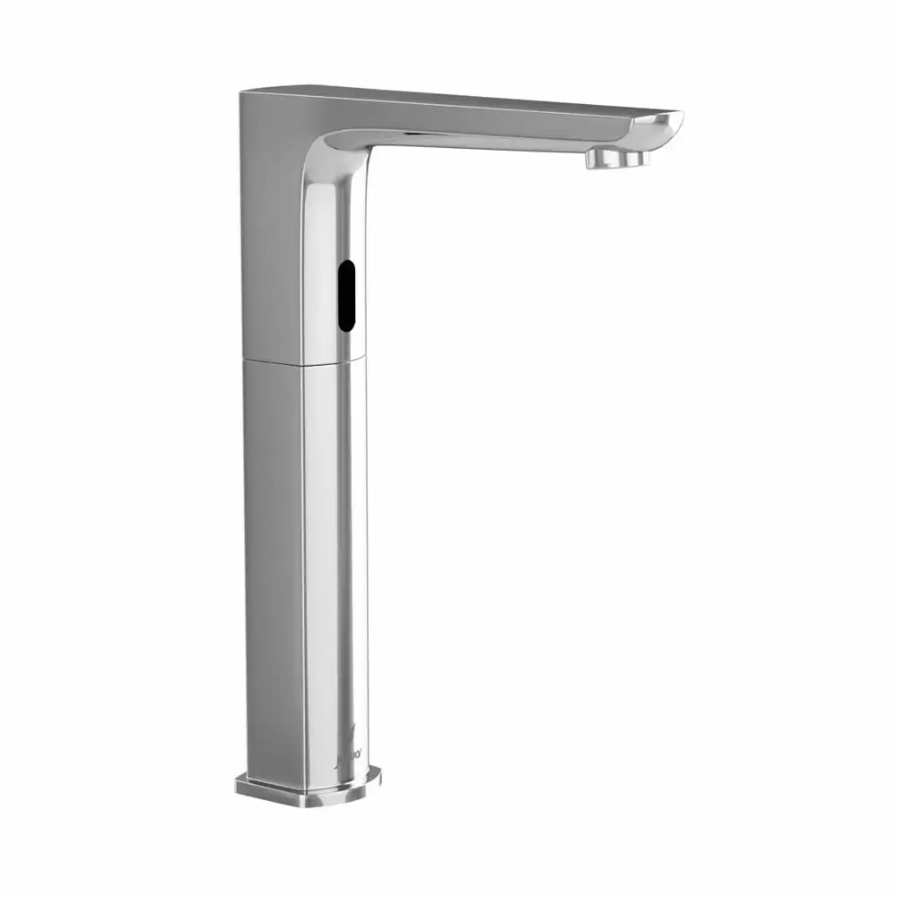 Jaquar Kubix Prime Battery Operated Tall Boy Sensor Tap for Wash Basin with Pre-Mixed Water Supply Kit - Chrome