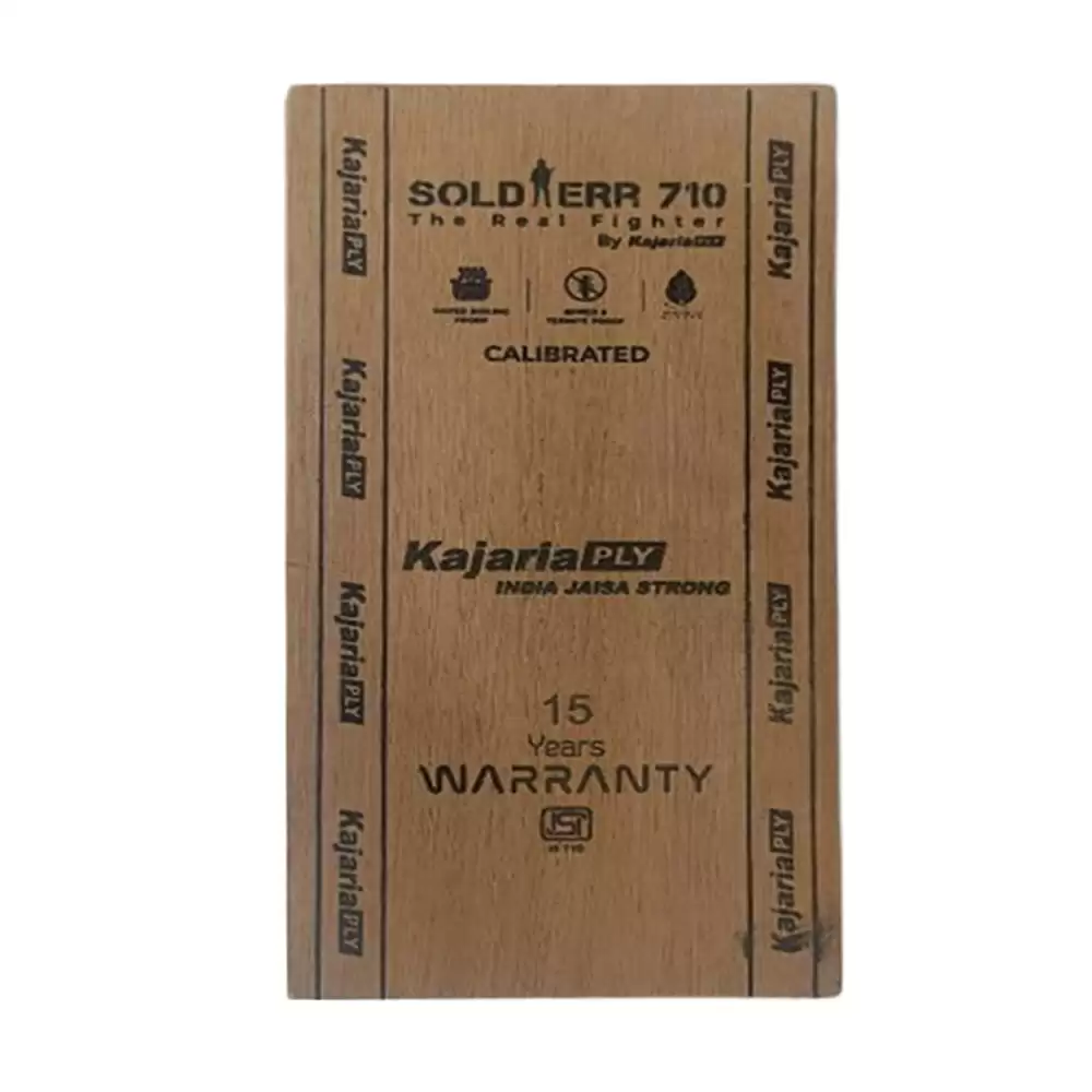 KajariaPly Soldierr 710 19 mm Block Board (8 L x 4 W) Feet