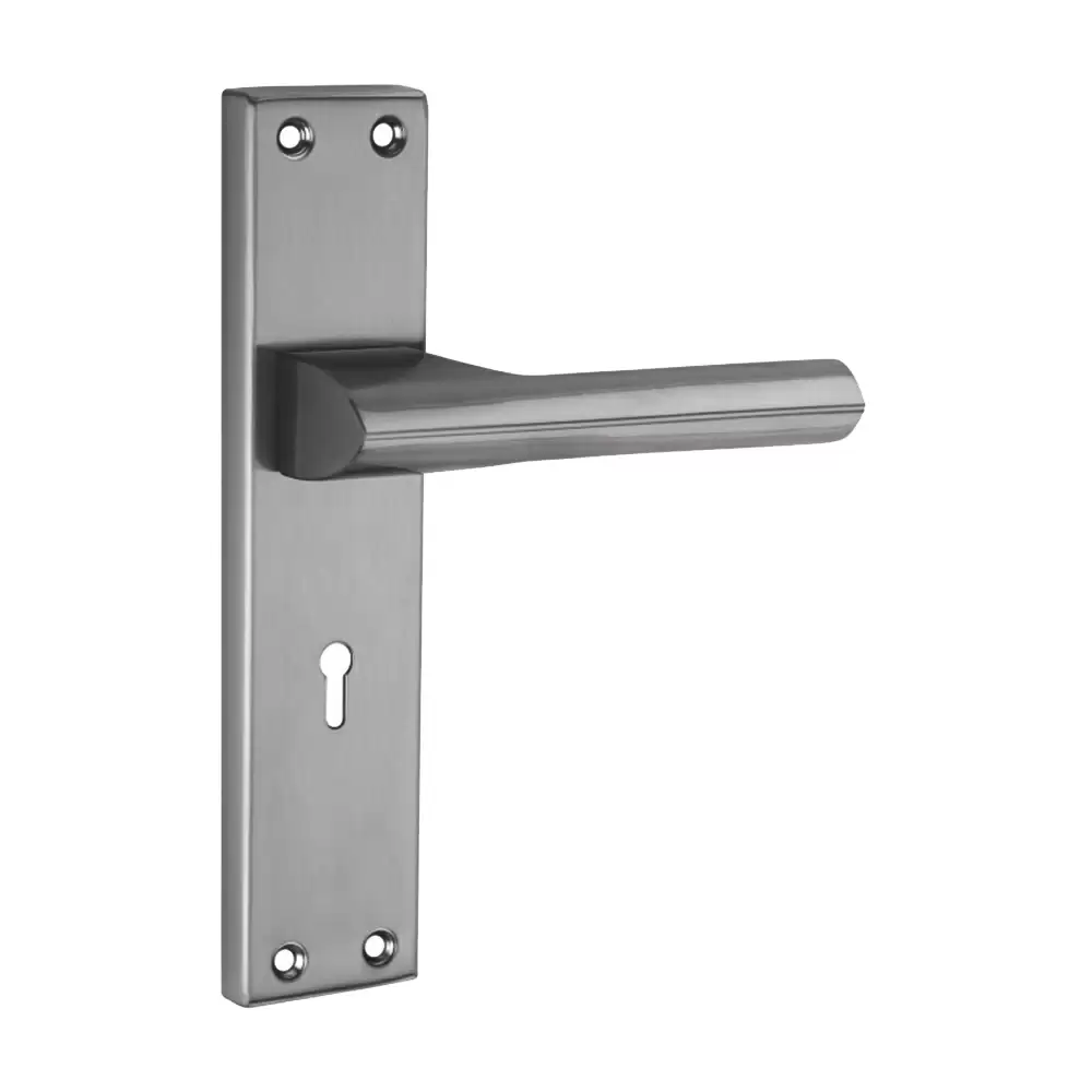 Harrison Solio 175 mm CY Door Handleset - Satin Nickel Finish