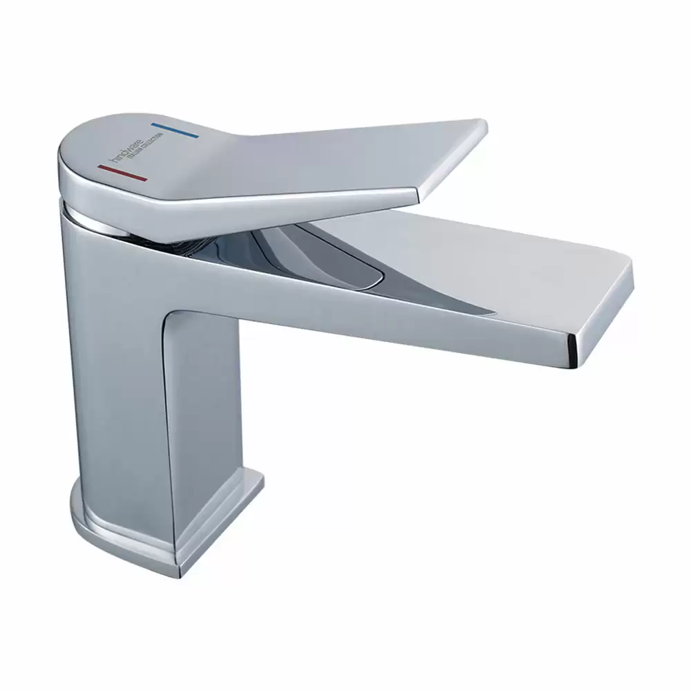 Hindware Italian Collection Edge Single Lever Basin Mixer without Popup Waste - Chrome