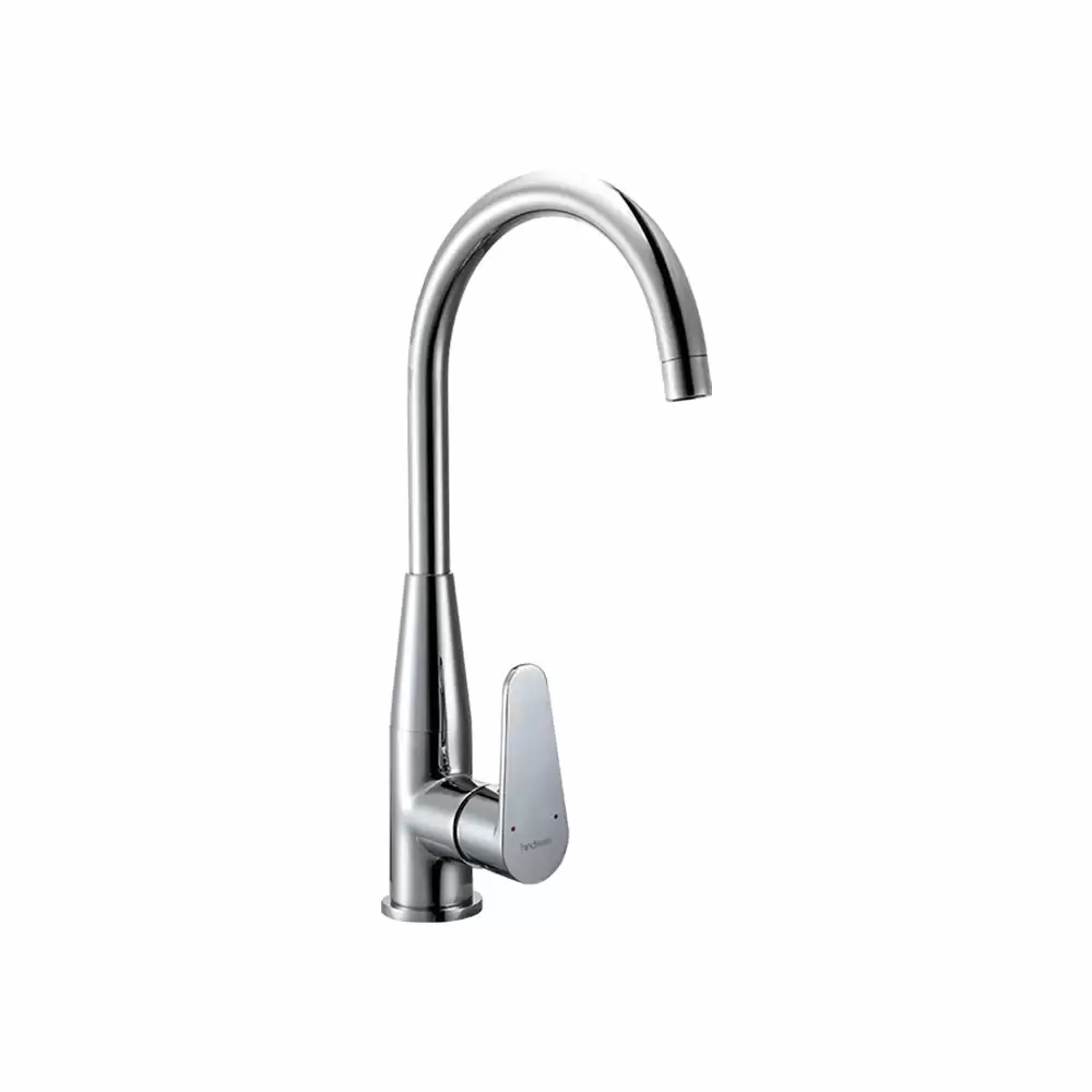 Hindware Cora Deck Mounted Sink Mixer with Swivel - Chrome