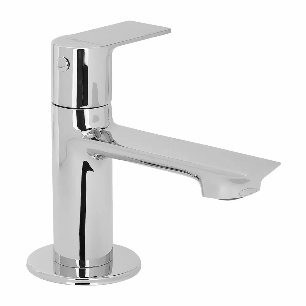 Hindware Italian Collection Long Neck Pillar Cock - Chrome